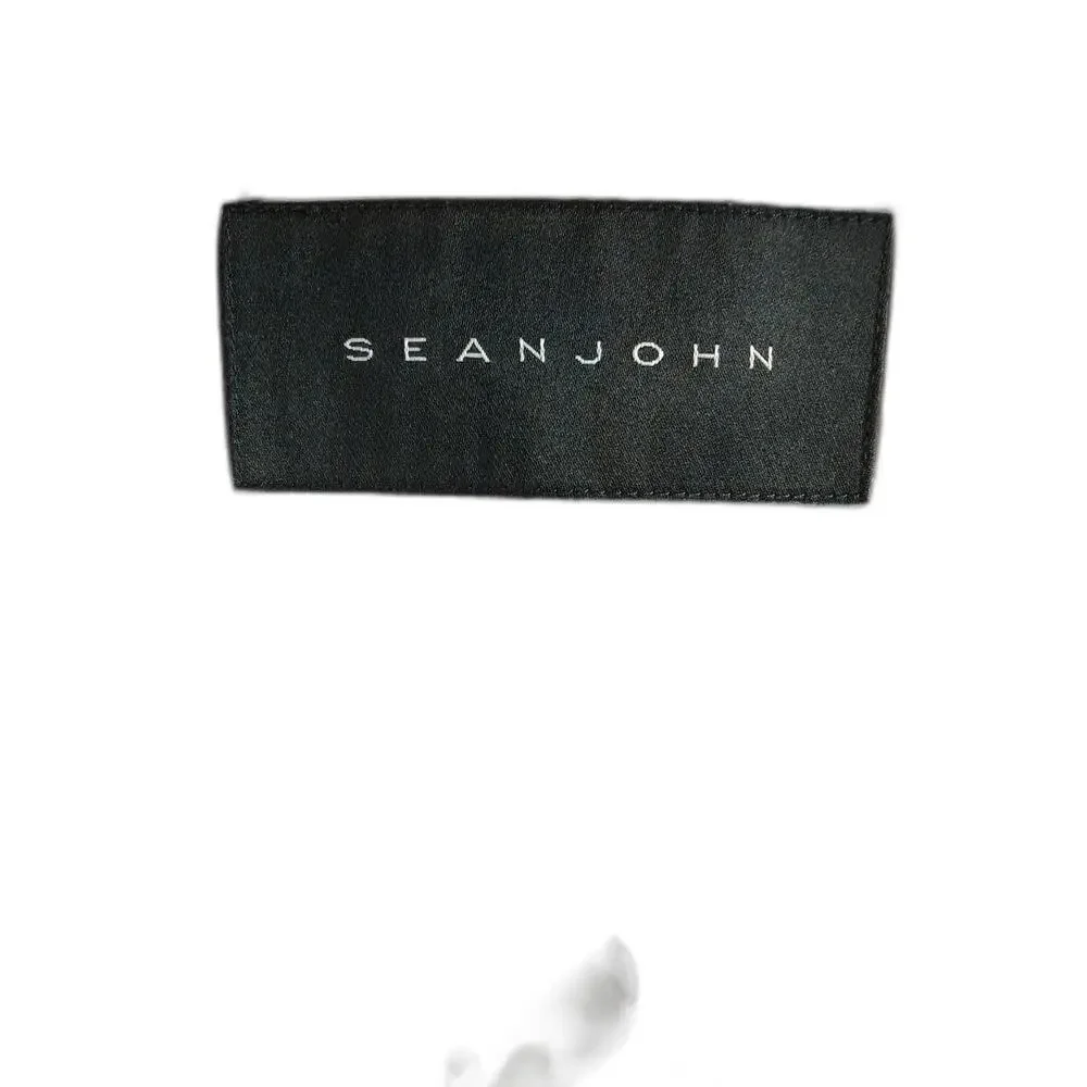 Sean John Men's Light Periwinkle Windowpane Suit Size 50R Two Piece Plaid Suit